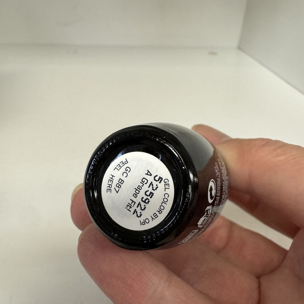 OPI Gel Polish - Grape Fit GC B87, Full Size 0.5oz